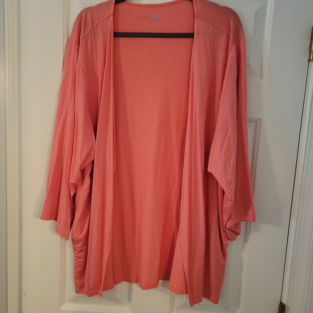 LOGO Layers Kimono, 2x NWOT